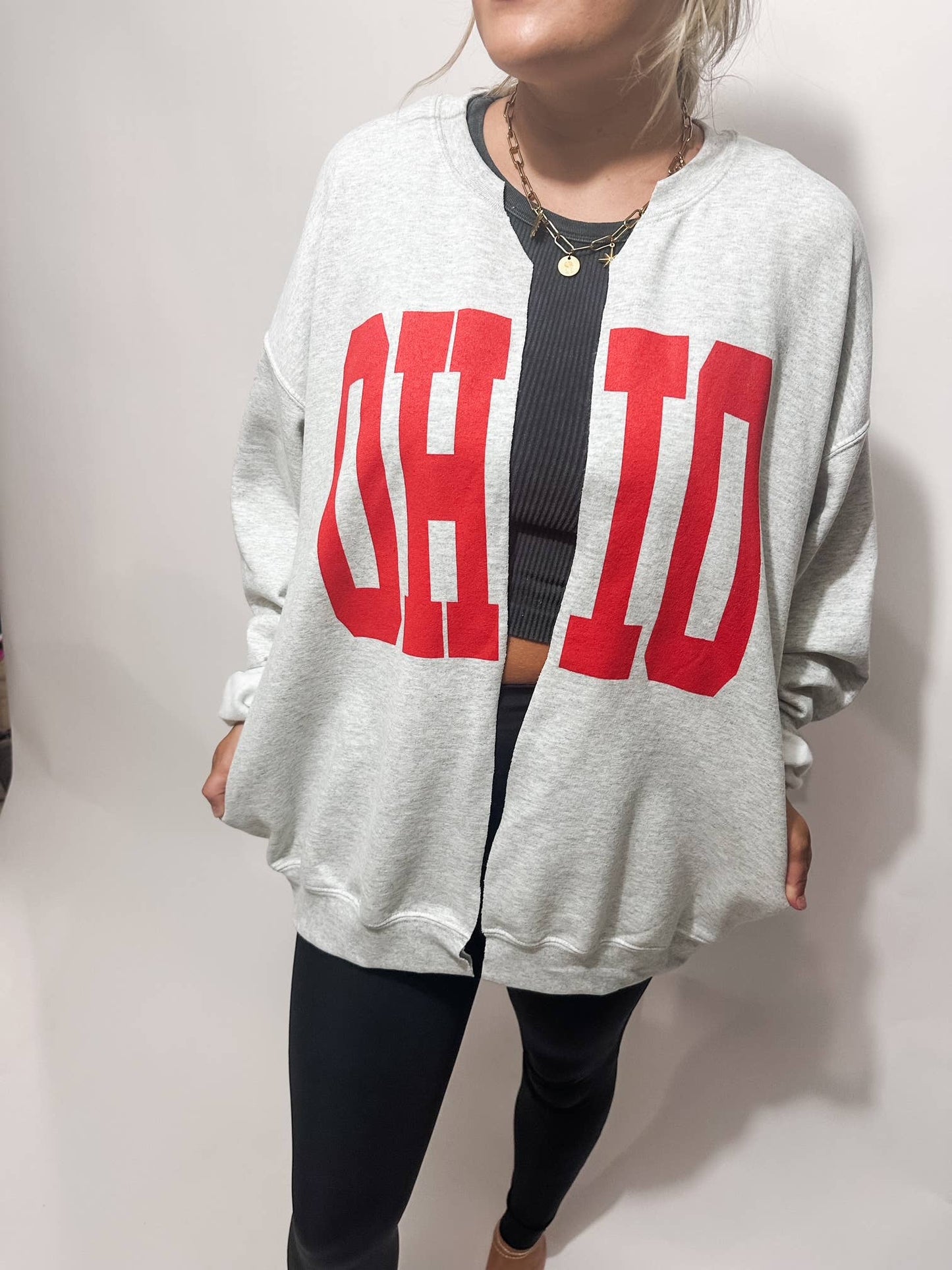 OHIO Sweathirt Cardigan