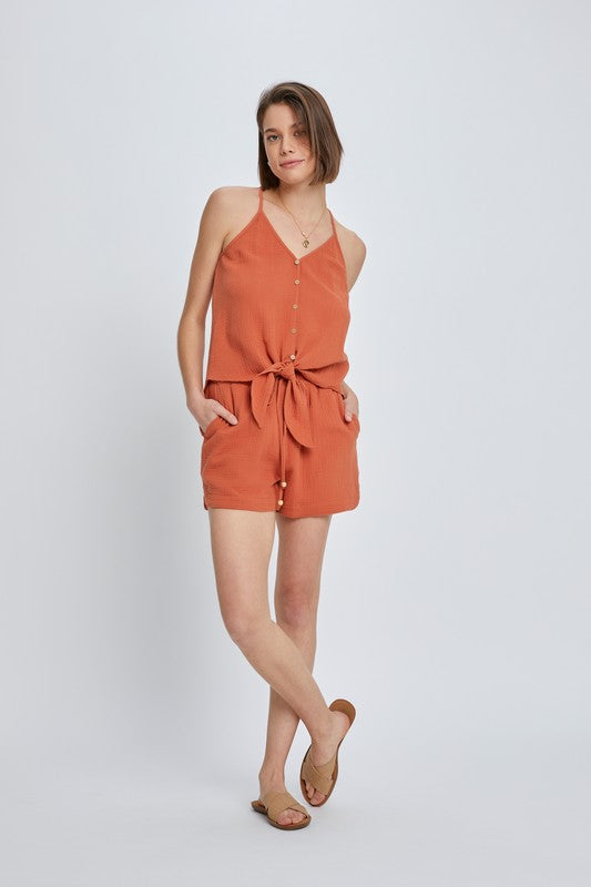 Front Tie Cami