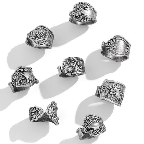 Vintage Boho Spoon Ring