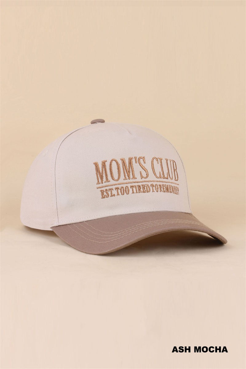 Mom's Club 2 Toned Hat