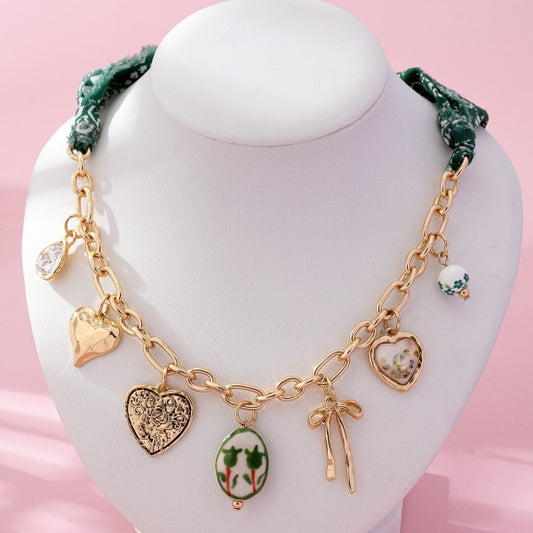 Scarf Charm Necklace