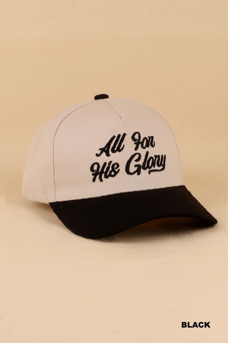 All For His Glory Hat