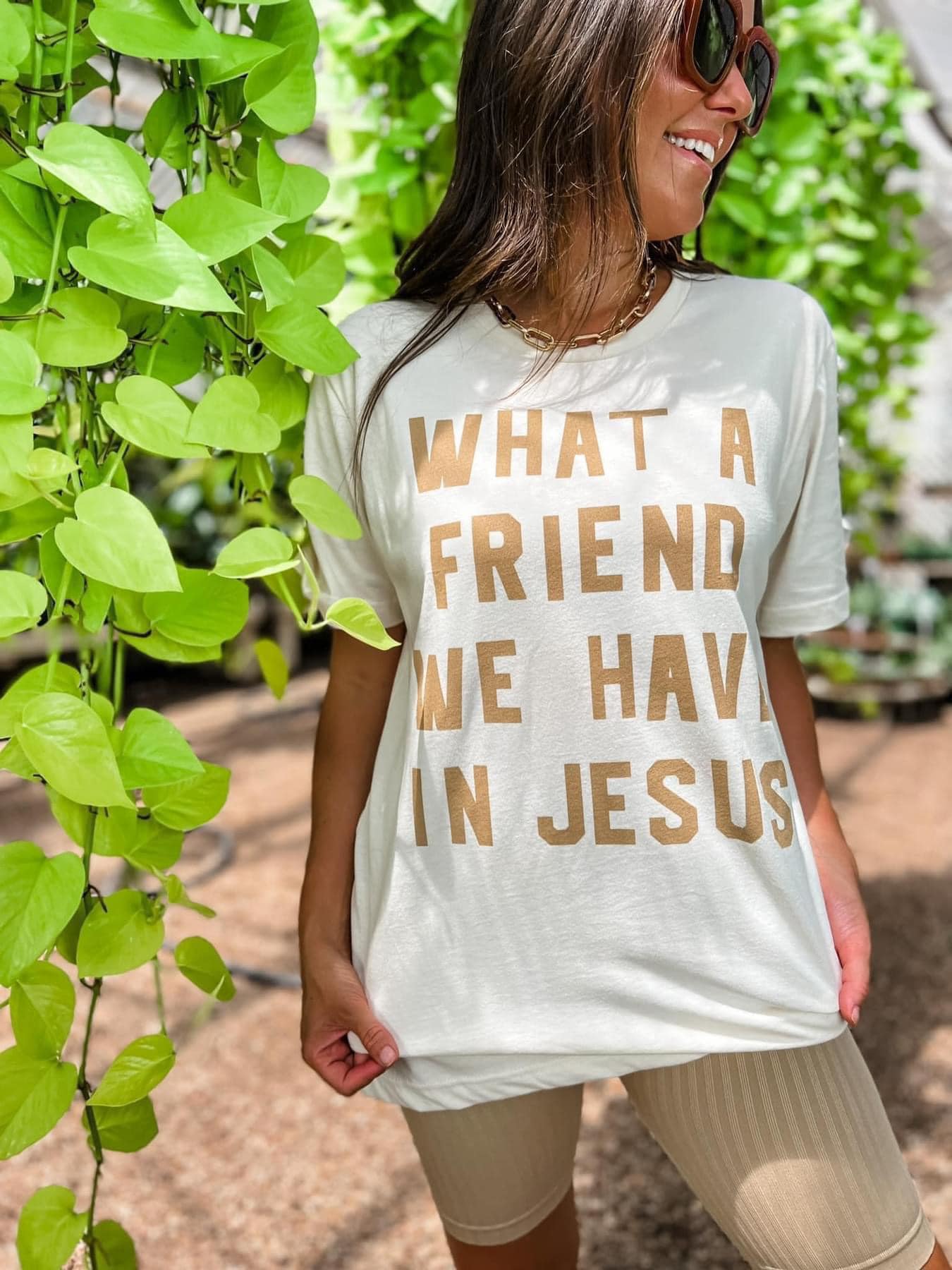 Friend In Jesus Graphic Tee