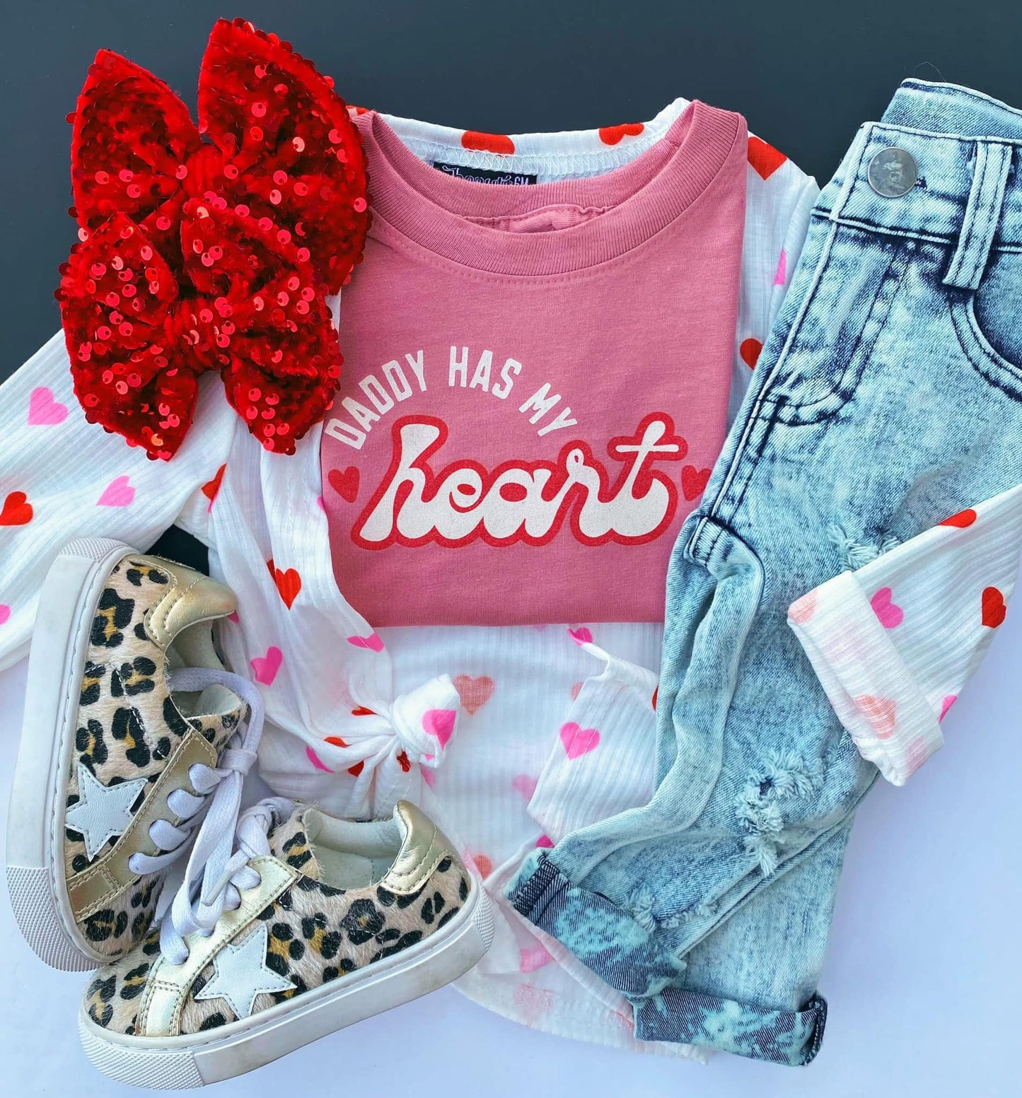 Kids Heart Cardigan