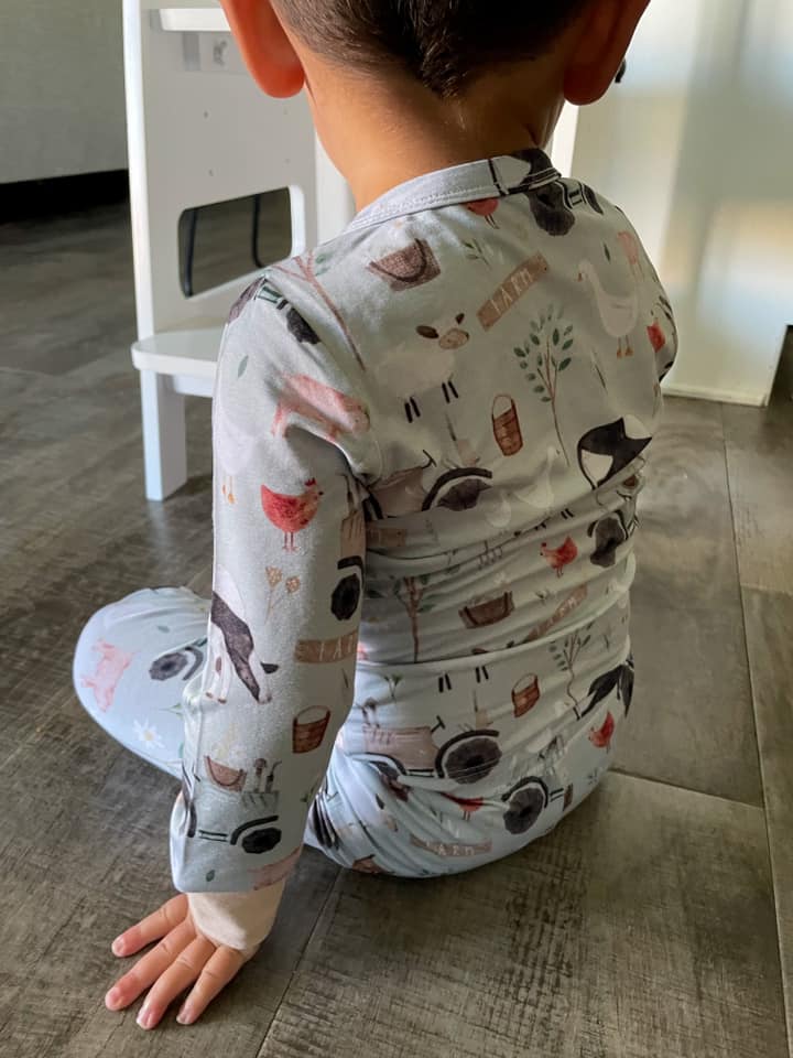 Kids Bamboo One-piece PJs