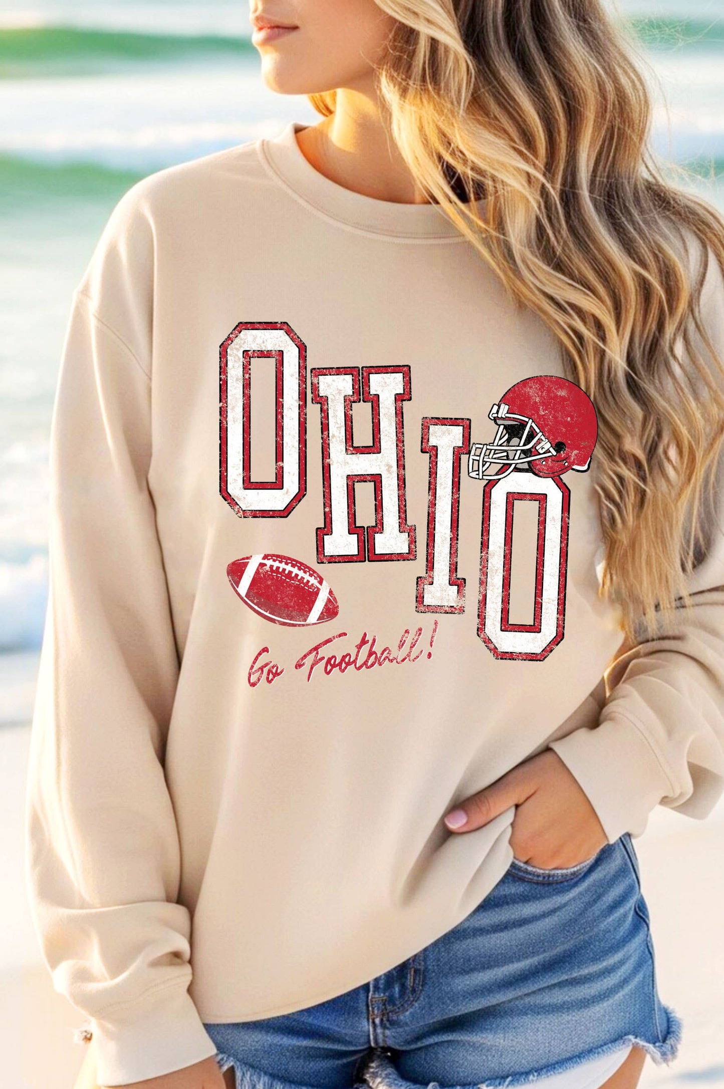 Ohio Graphic Brushed Sweatshirt