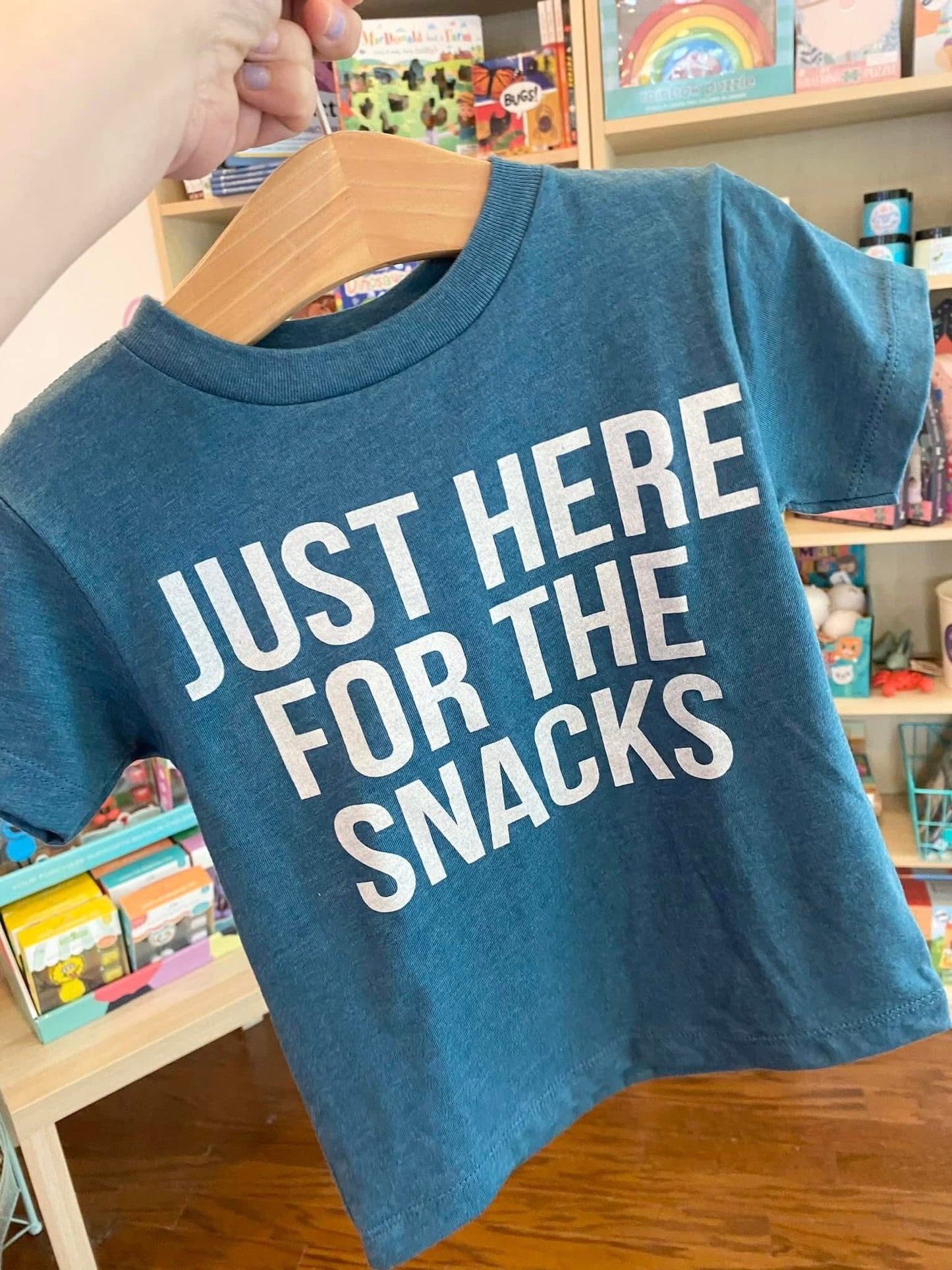 Kids Just Here For The Snacks