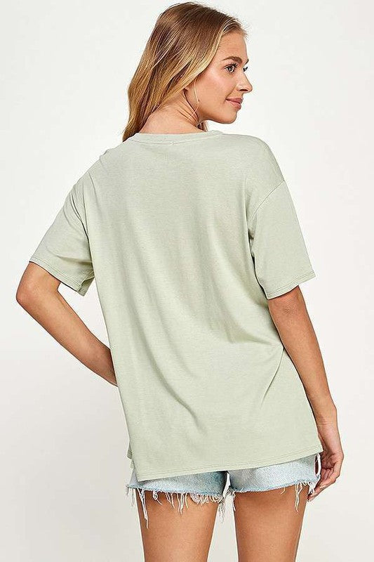 Oversized Short Sleeve Tee