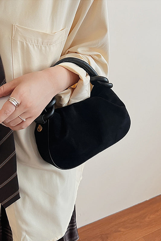 Rached Faux Suede Tote Bag