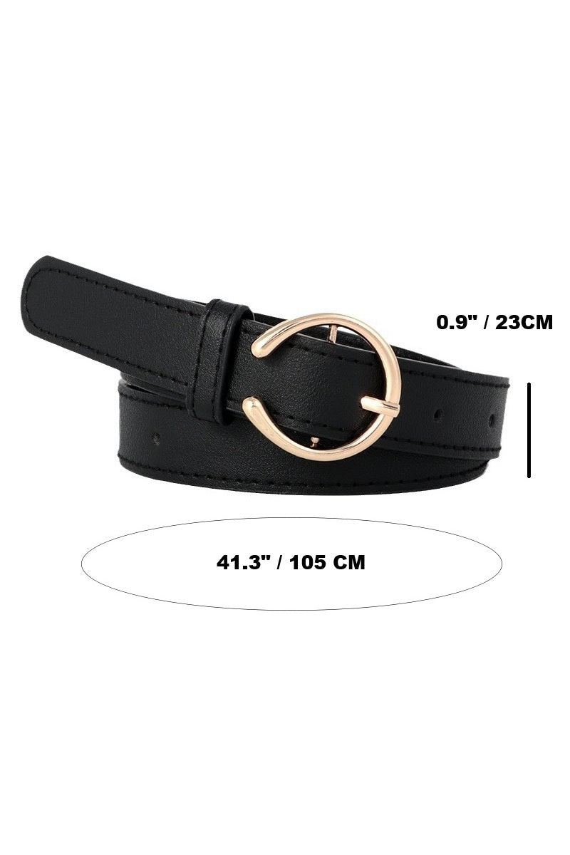 Open Circle Fashion Belt