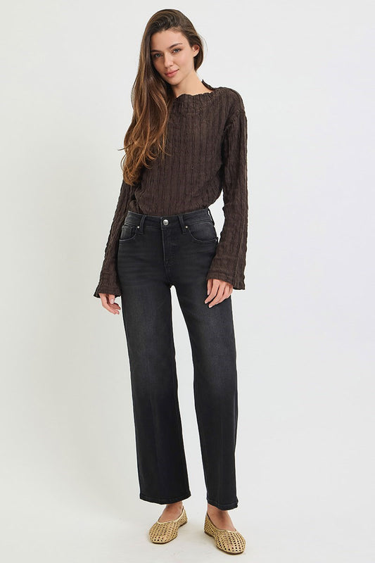 Risen Margot Tummy Control High Rise Straight Leg Jean
