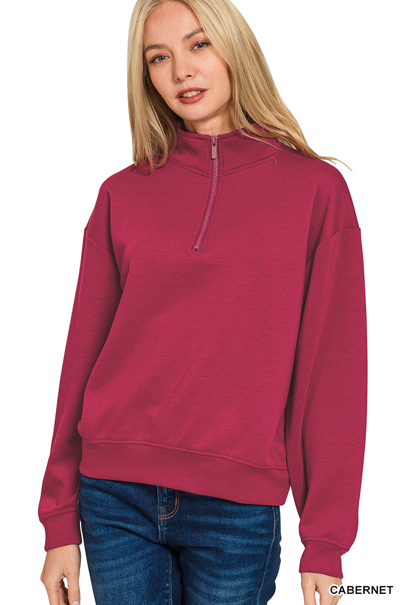 Scuba Half Zip Sweatshirt