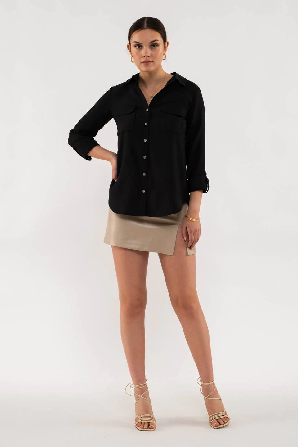 Collared Button Up Shirt