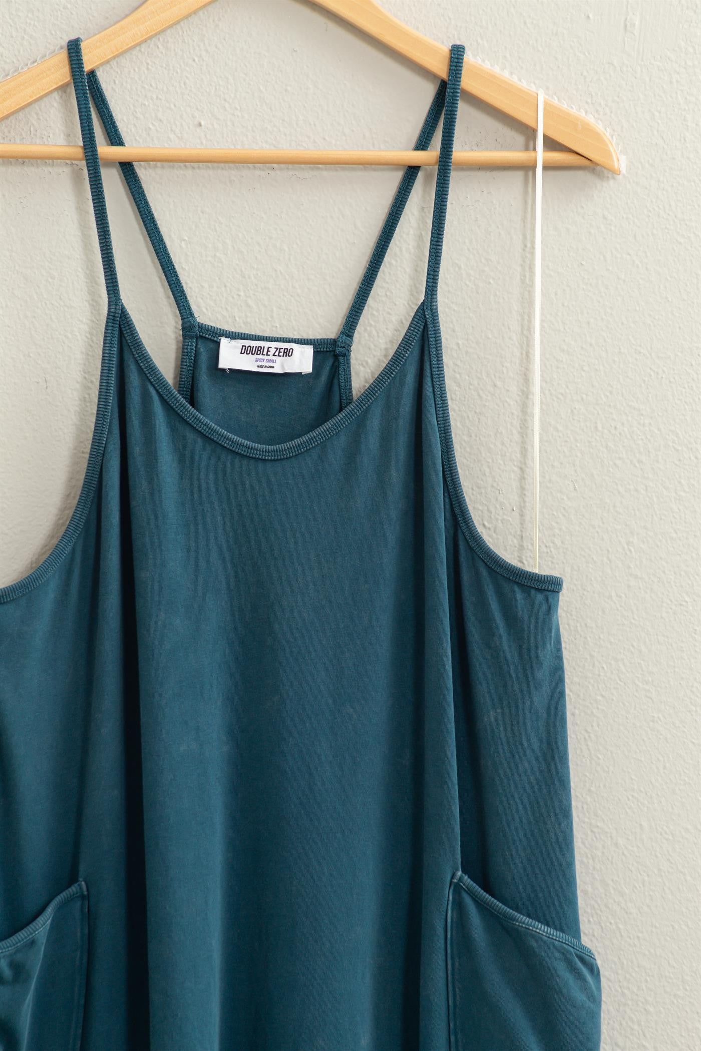 Mineral Wash Cami Jumpsuit