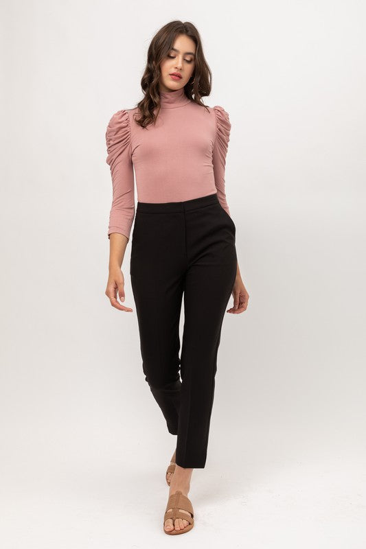 Stretchy Woven Ankle Pant