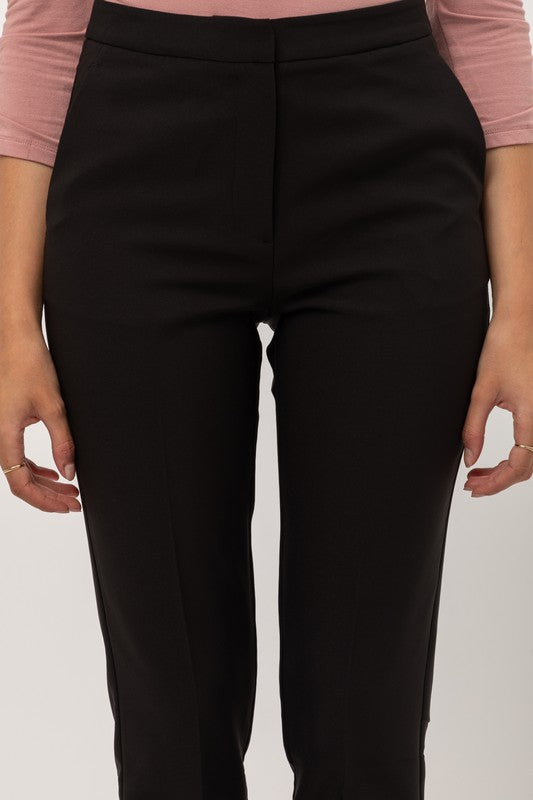 Stretchy Woven Ankle Pant