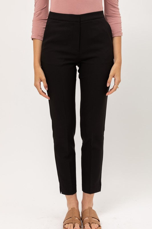 Stretchy Woven Ankle Pant