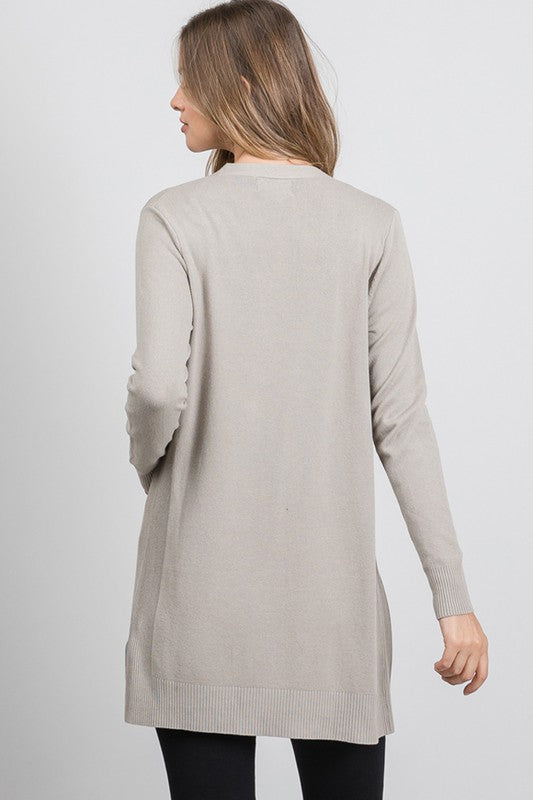 Open Front Duster Cardigan