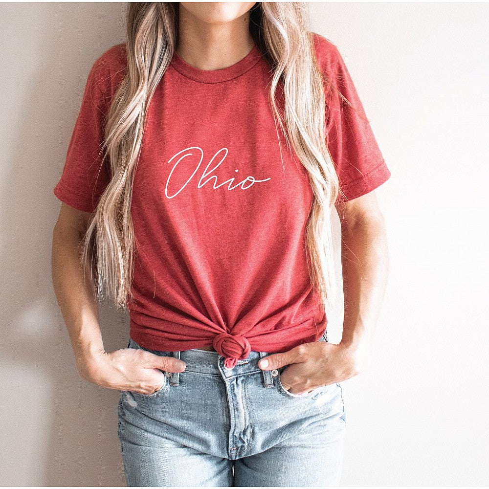 Ohio Script Graphic Tee