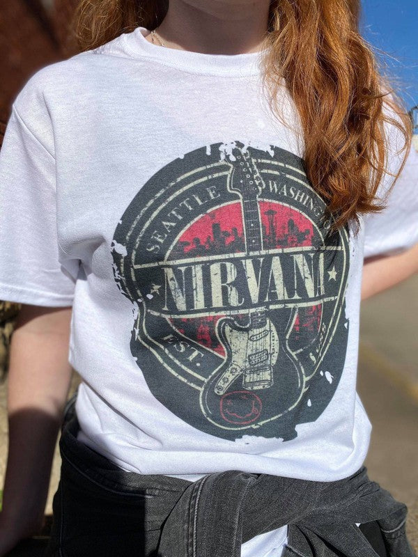 Classic Nirvana Band Tee