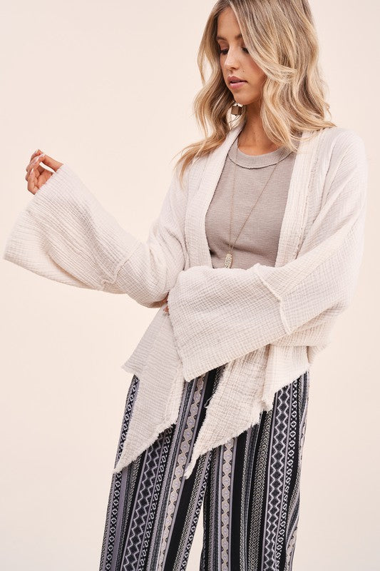 Tie Front Jacket