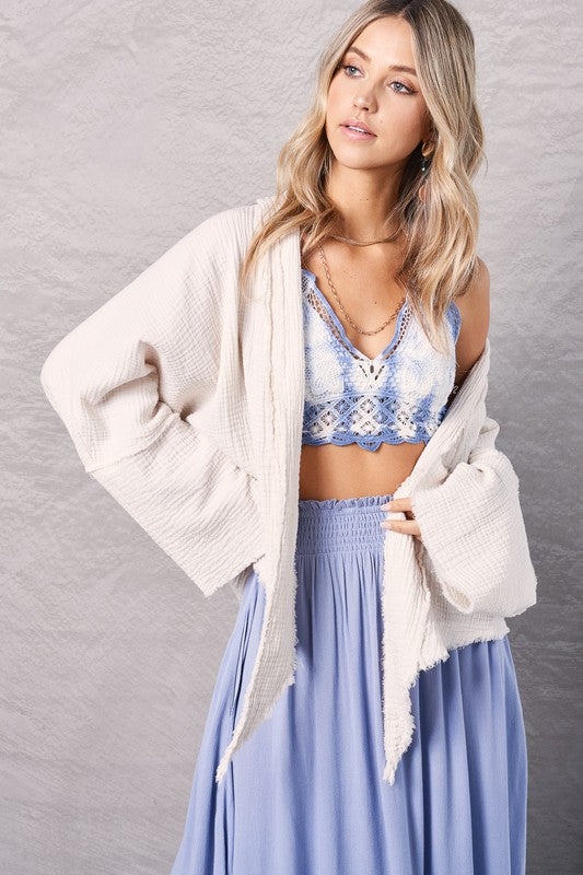 Tie Front Jacket