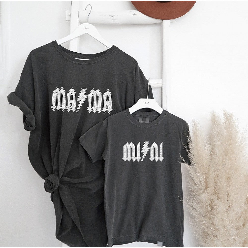Mama Lightening Bolt Graphic Tee