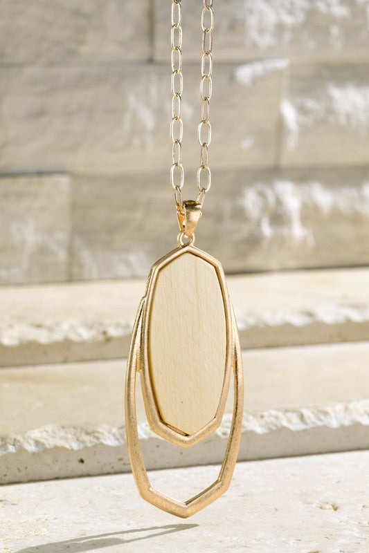 Eclipse Shaped Pendant