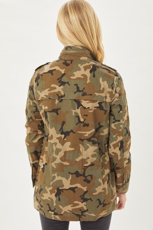 Camo Anorak Jacket