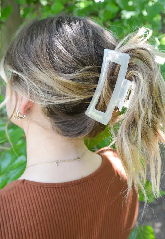 Guava Jelly Large Claw Clips