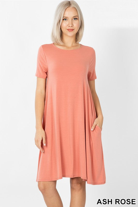 Short Sleeve T-Shirt Dress