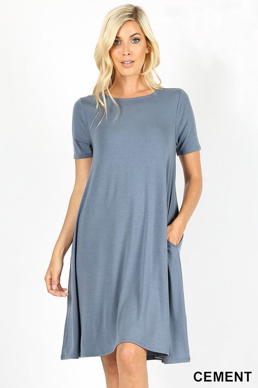 Short Sleeve T-Shirt Dress