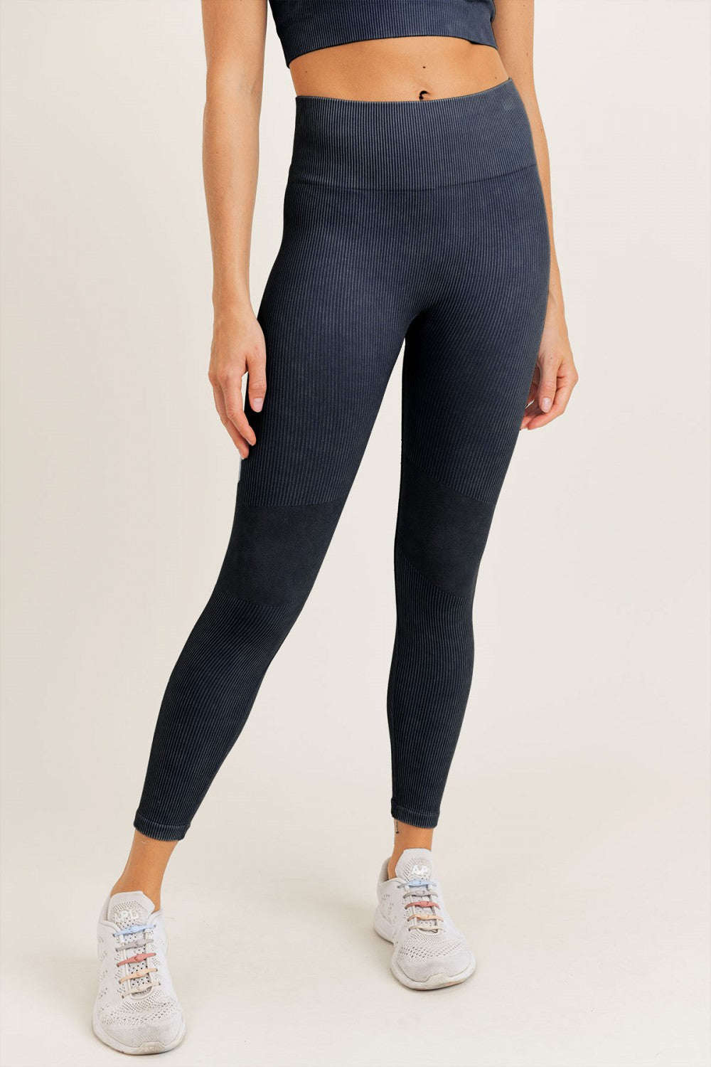 Seamless Ribbed Highwaist Leggings
