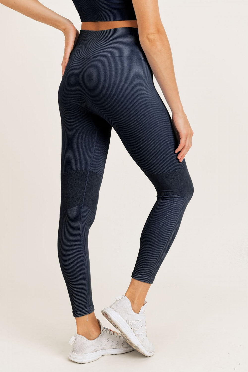 Seamless Ribbed Highwaist Leggings