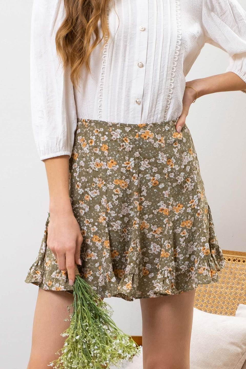 Mini Floral Skort