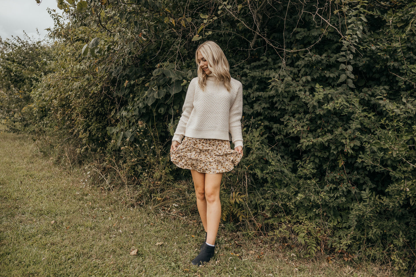 Chunky Waffle Turtleneck