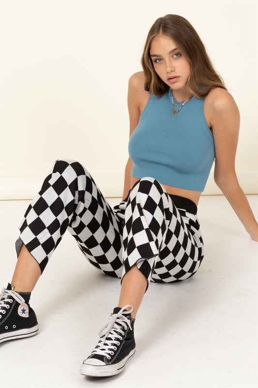 Checkered Pants
