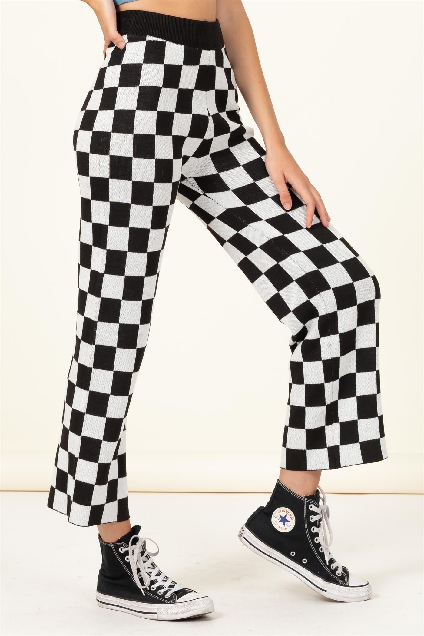 Checkered Pants