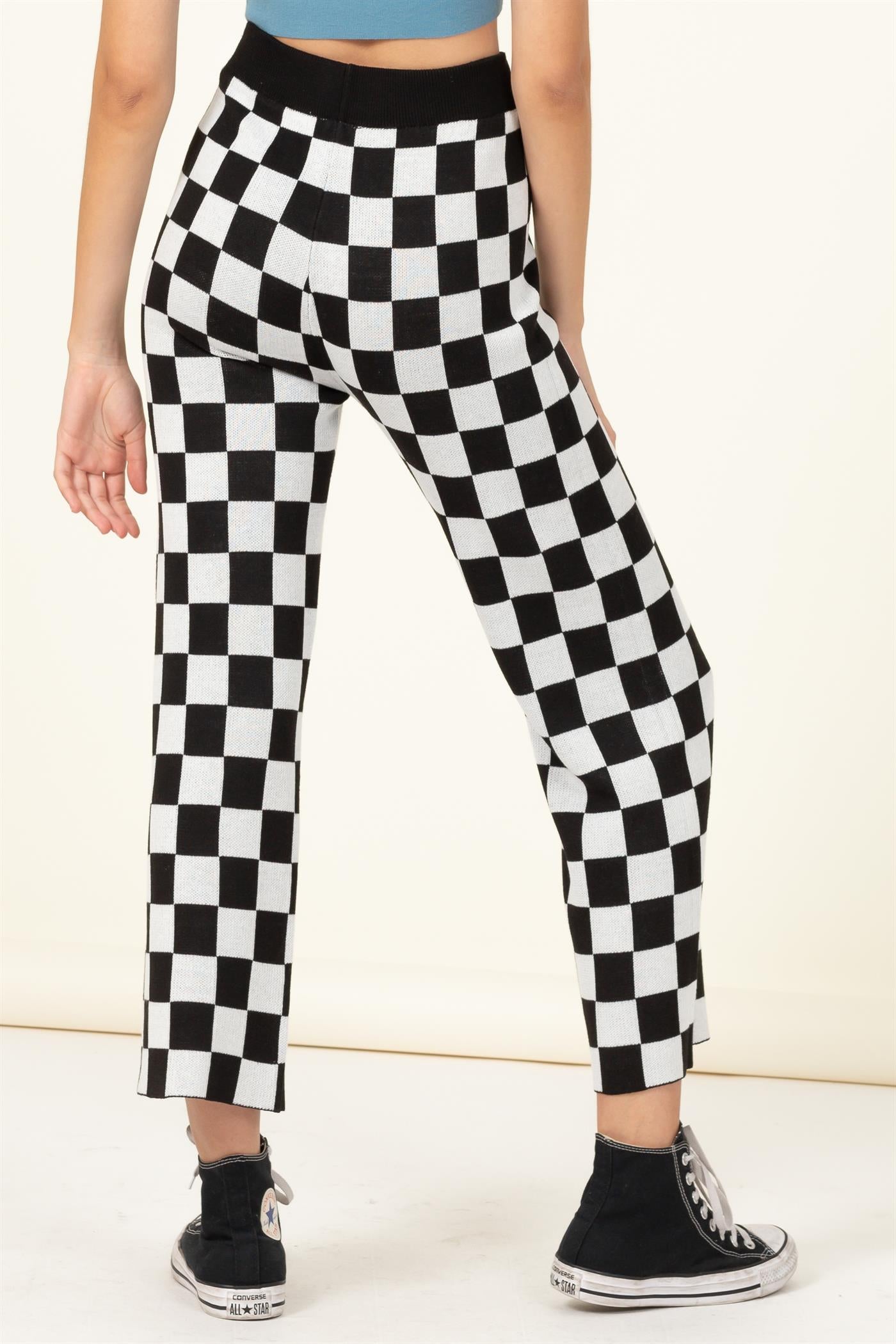 Checkered Pants