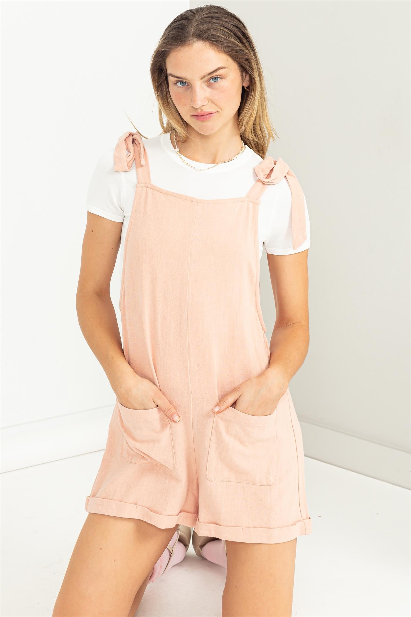 Tie Strap Romper