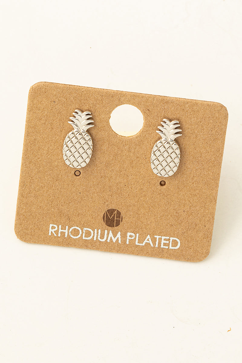 Pineapple Stud Earrings