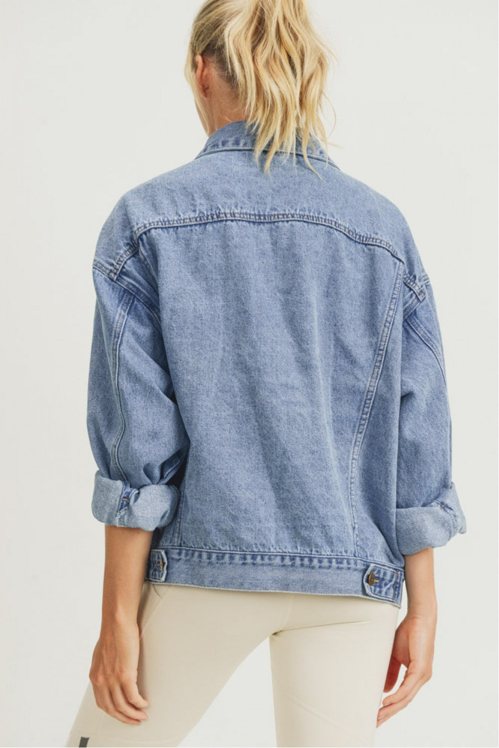 Boxy Cut Denim Jacket