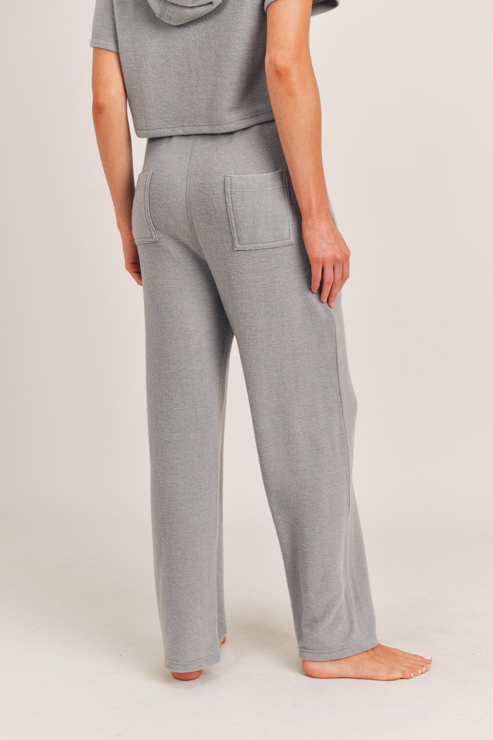 Fuzzy Drawstring Lounge Pant
