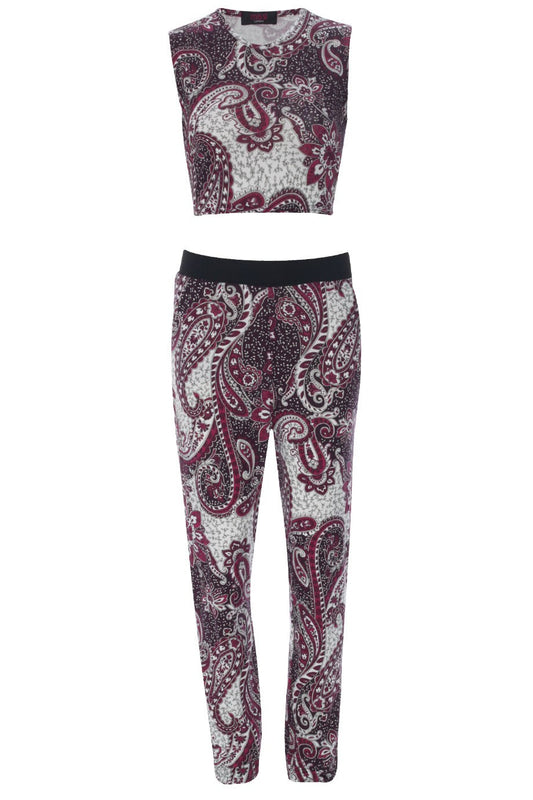 Paisley Print Set