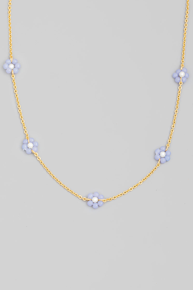 Dainty Flower Necklace