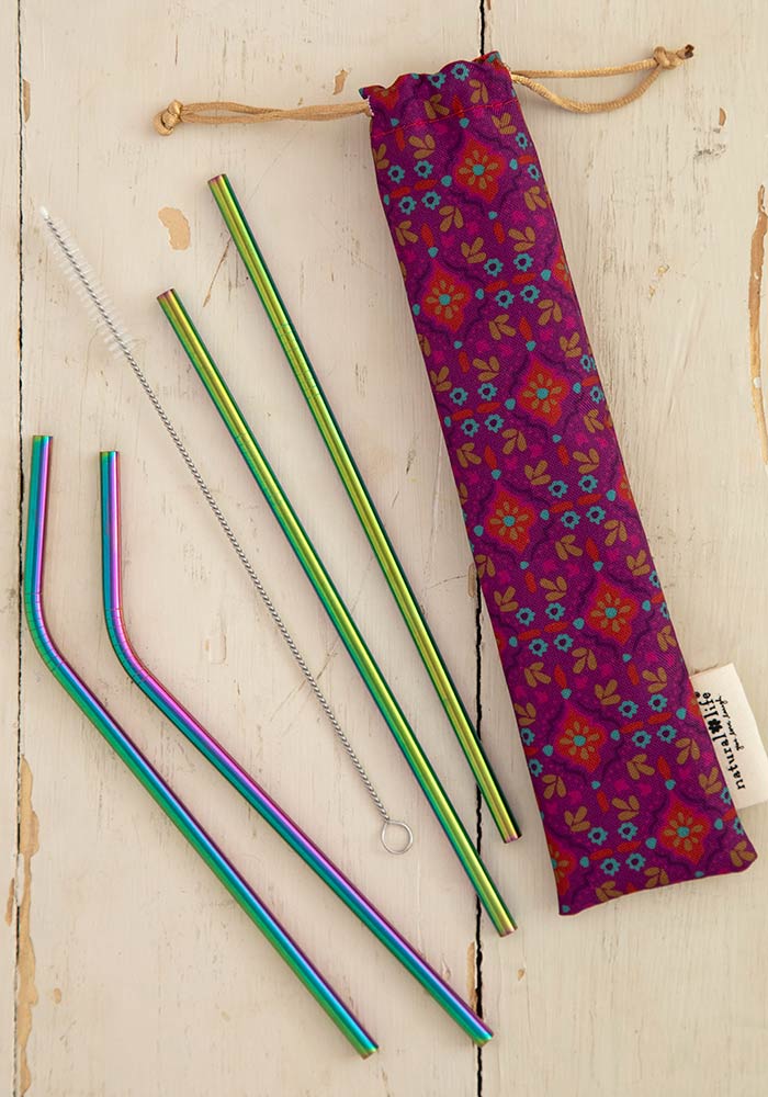 Reusable Straw Set
