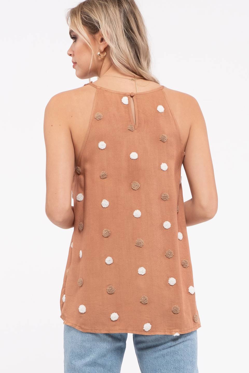 Multi Color Swiss Dot Tank