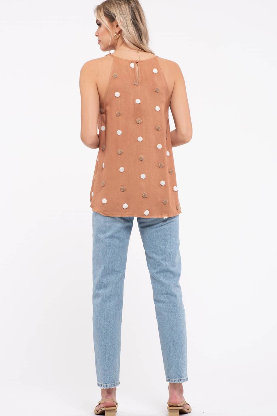 Multi Color Swiss Dot Tank