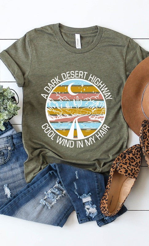 Dark Desert Highway Graphic Tee