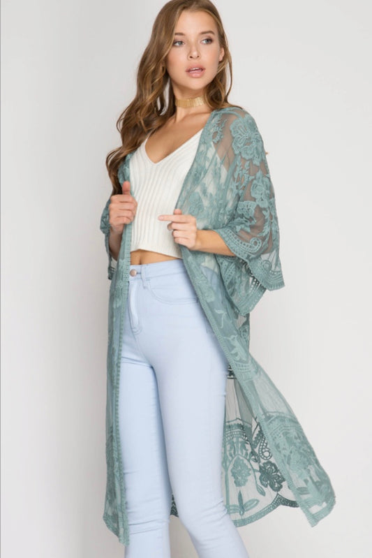 Lace Kimono